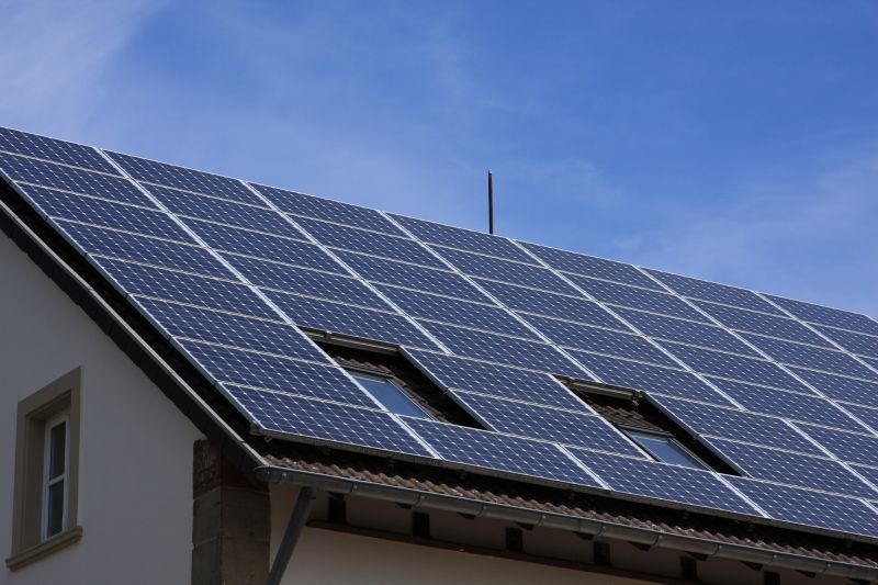 New Residential Solar Panel System
